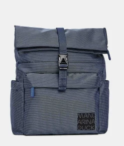 Outlet Mandarina Duck DISTRICT Medium Backpack AtlanticSea