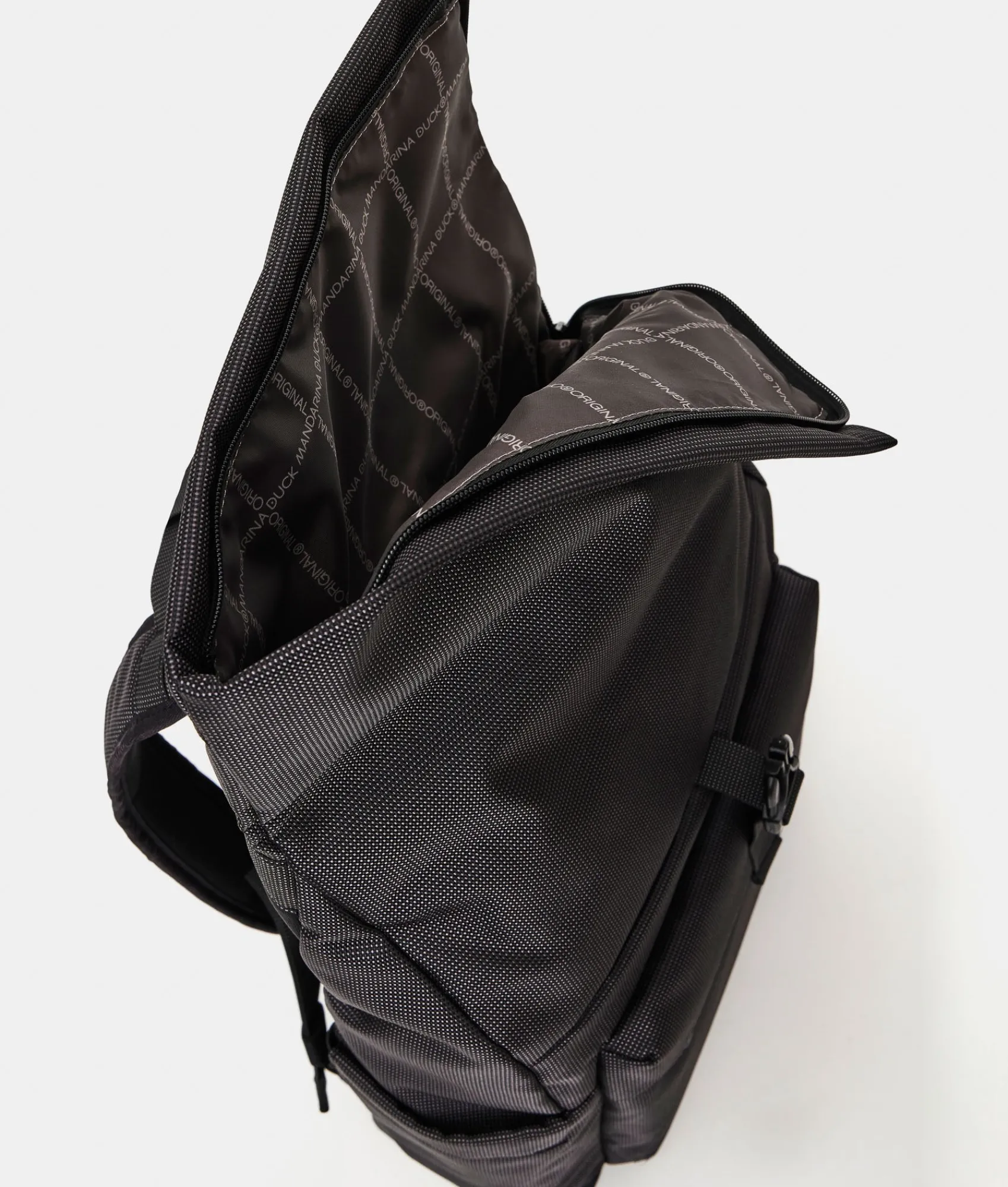 Clearance Mandarina Duck DISTRICT Medium Backpack BlackInk