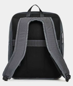 New Mandarina Duck DISTRICT Medium Backpack | 17’’ Laptop Steel