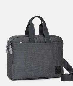 Hot Mandarina Duck DISTRICT Medium Briefcase | 15’’ Laptop Steel