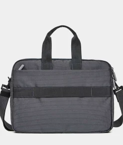 Hot Mandarina Duck DISTRICT Medium Briefcase | 15’’ Laptop Steel