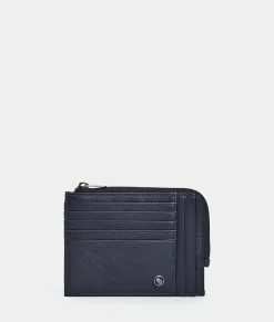 Clearance Mandarina Duck DOWNTOWN Card Holder Navy