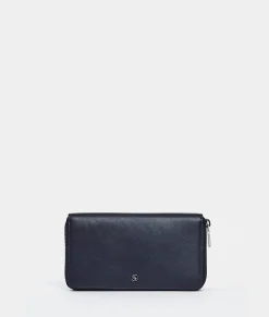 Outlet Mandarina Duck DOWNTOWN Large Wallet Navy