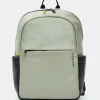 Hot Mandarina Duck ECO COATED Backpack With Padded Shoulder Straps Mud