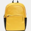 Discount Mandarina Duck ECO COATED Backpack With Padded Shoulder Straps DuckYellow