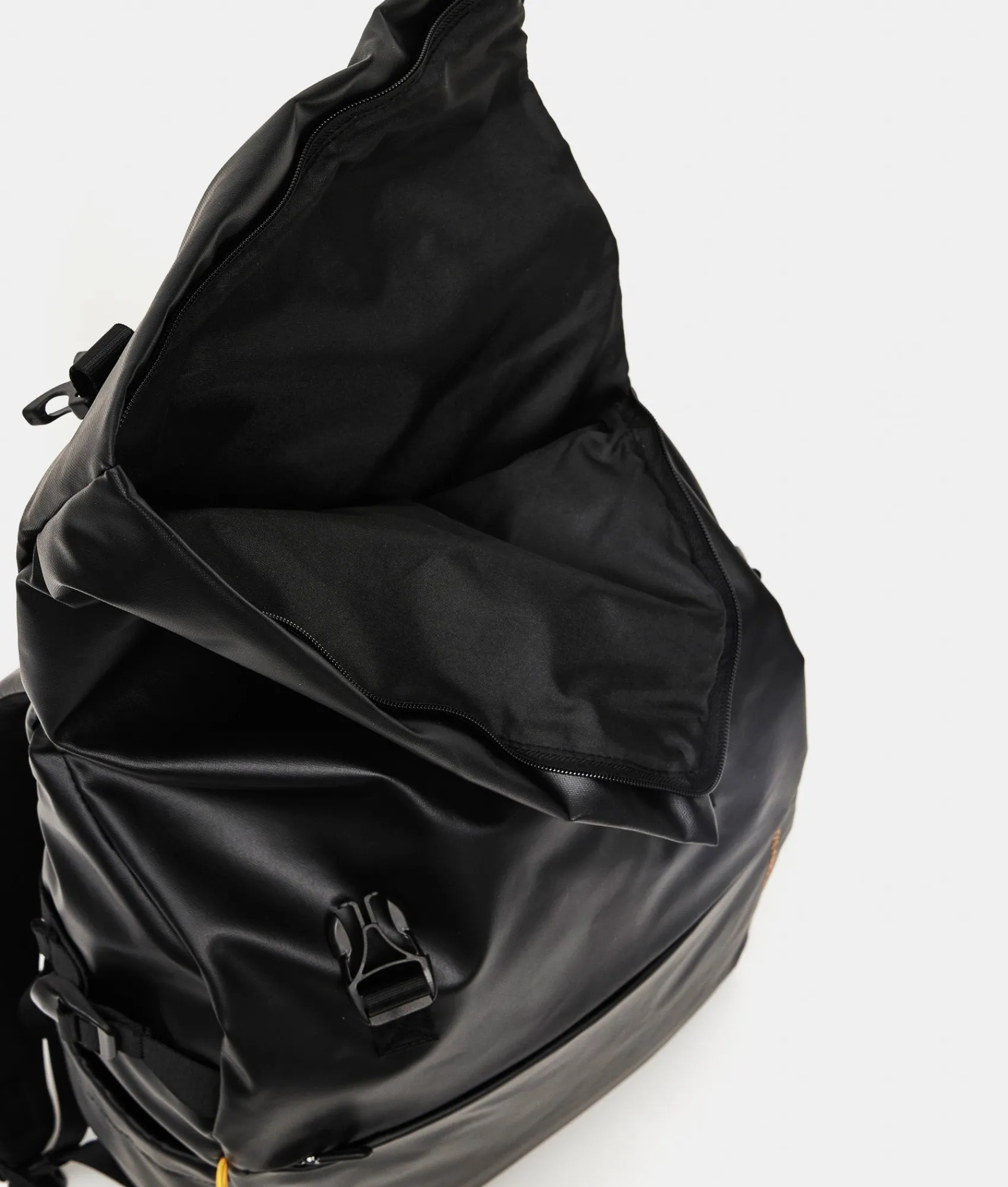 Discount Mandarina Duck ECO COATED Backpack With Padded Shoulder Straps Black