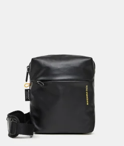 Outlet Mandarina Duck ECO COATED Crossbody Bag Black