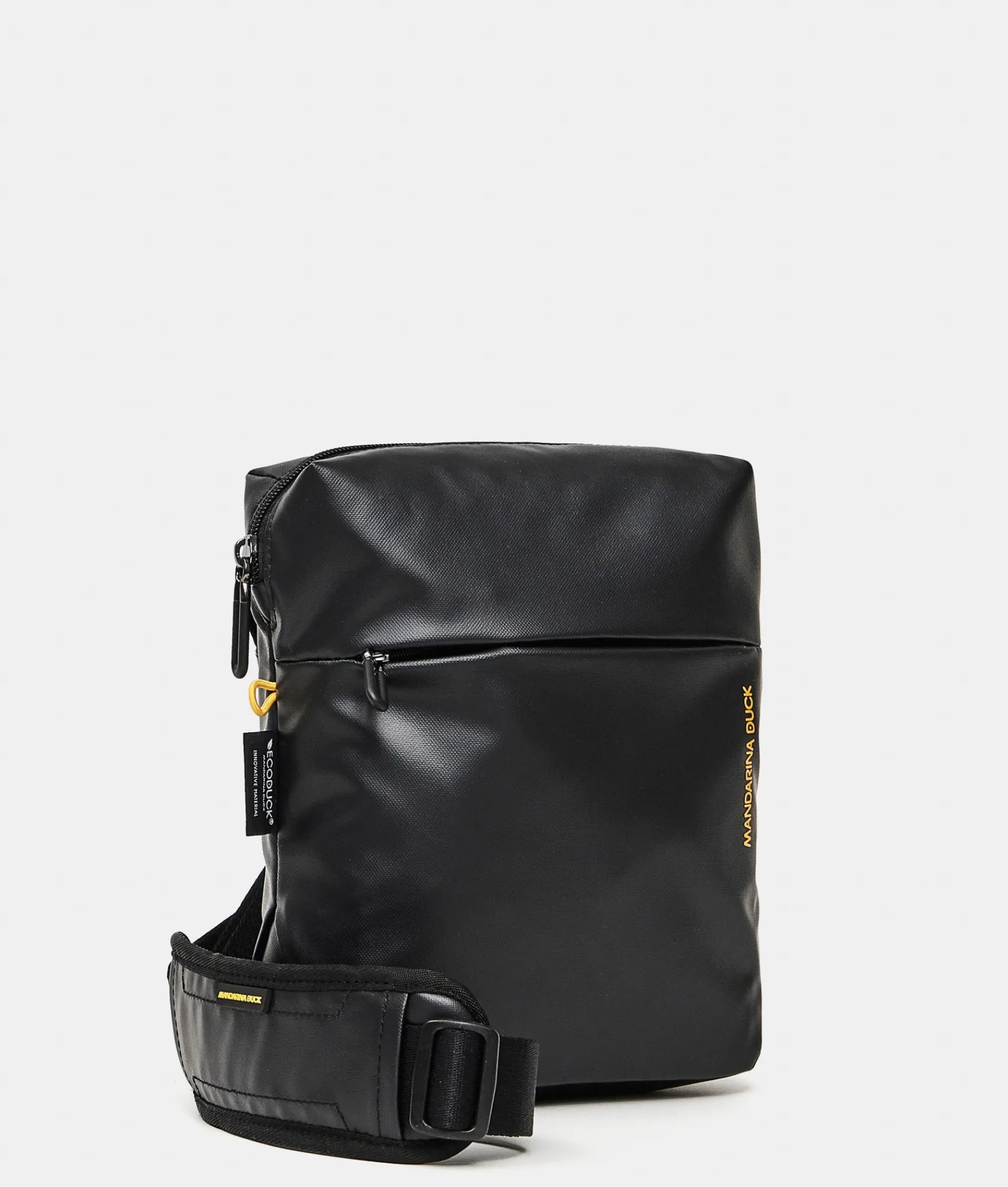 Outlet Mandarina Duck ECO COATED Crossbody Bag Black
