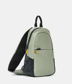 Discount Mandarina Duck ECO COATED Crossbody Bag Mud