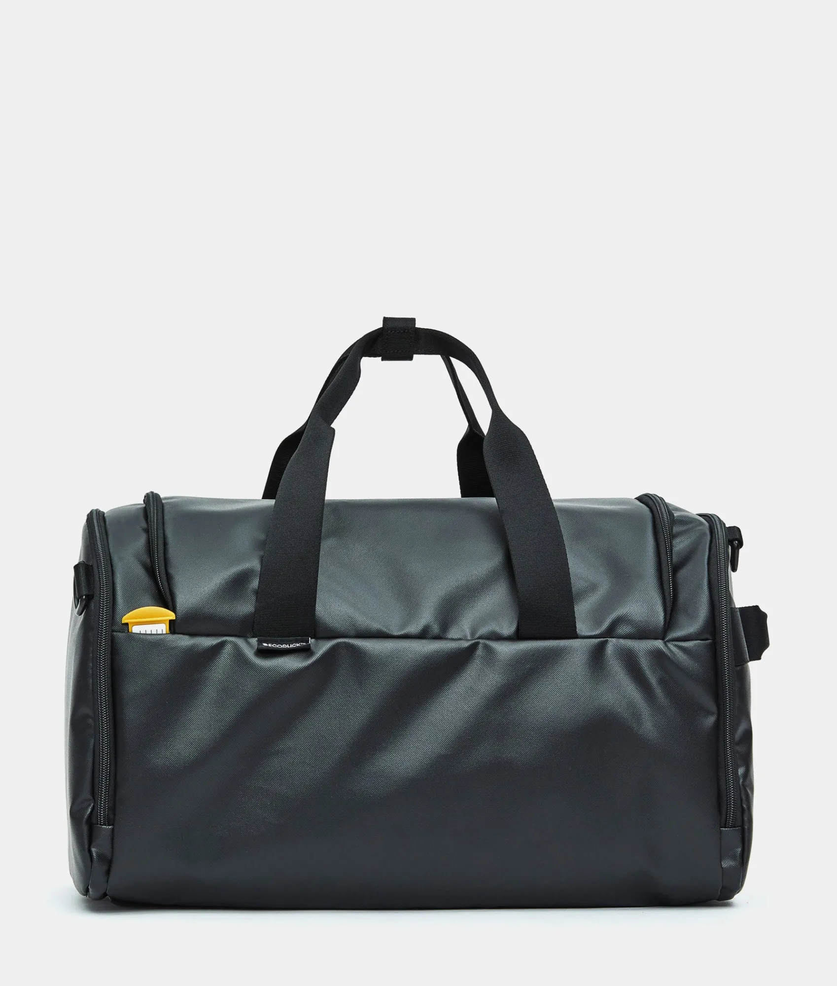 Fashion Mandarina Duck ECO COATED Duffle Backpack Black