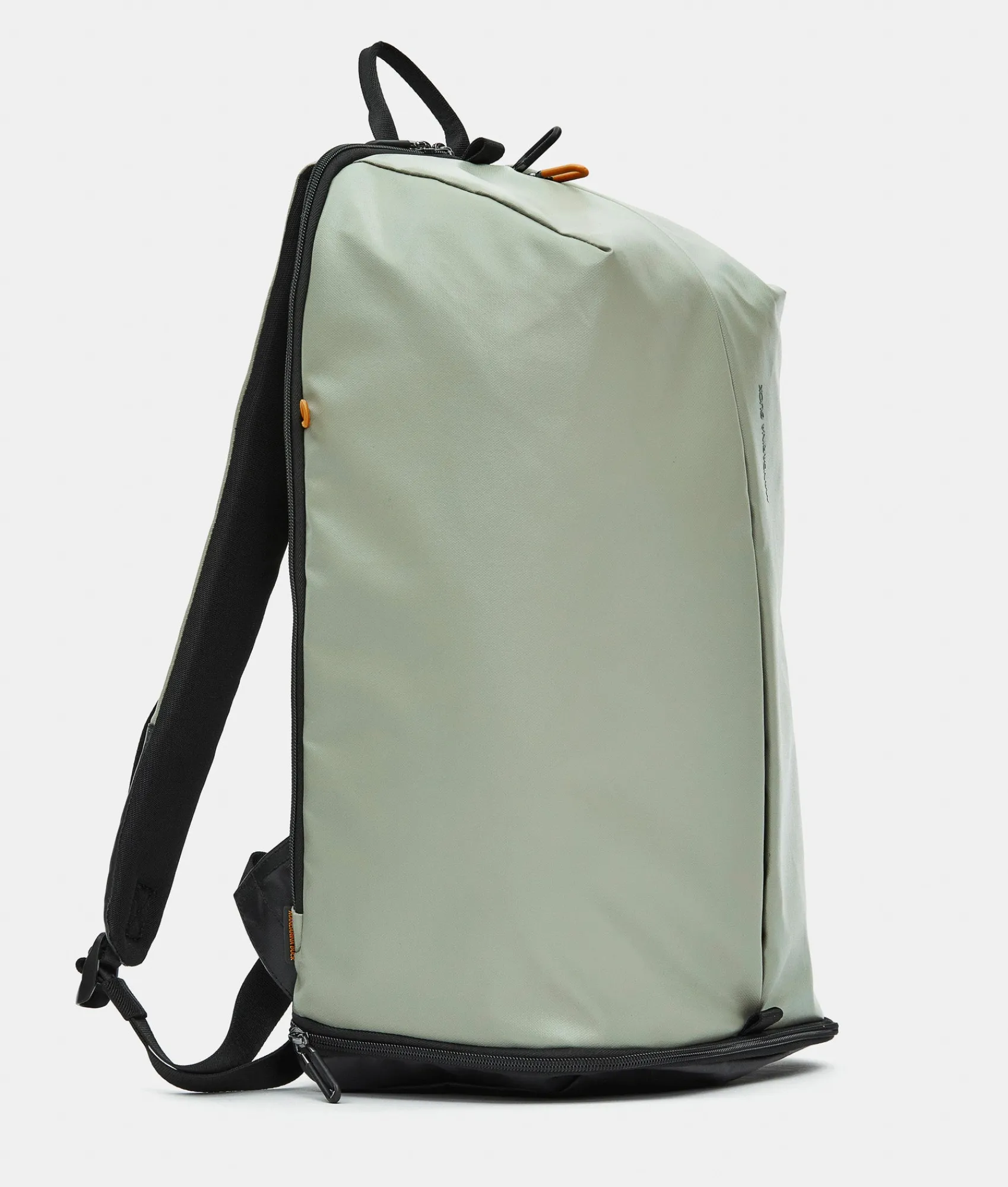New Mandarina Duck ECO COATED Large Backpack With Zip Mud