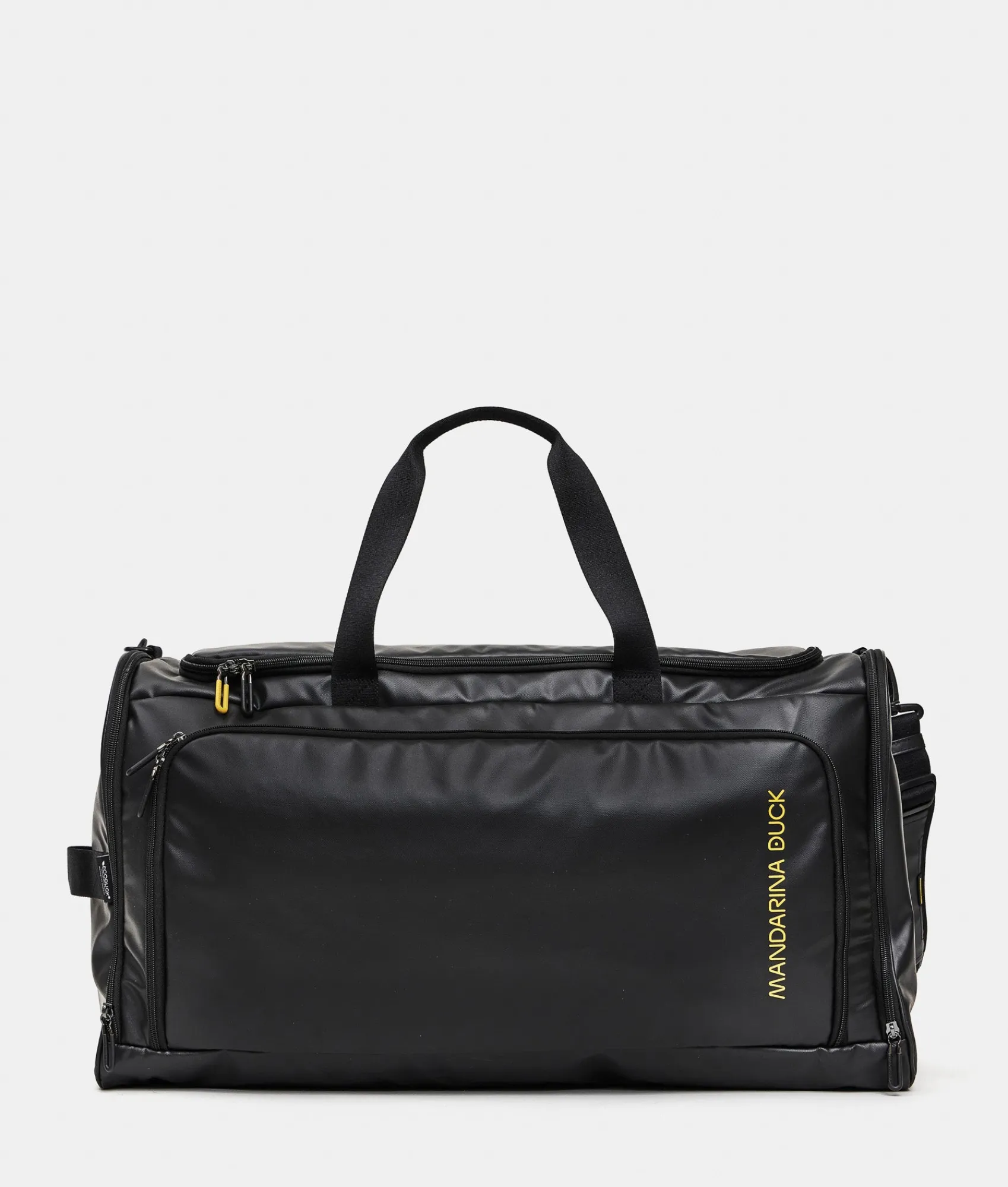 Sale Mandarina Duck ECO COATED Large Duffel Bag Black