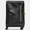Discount Mandarina Duck ECO COATED Large Expandable Soft Trolley (4 Wheels) | cm 78 X 48 X 27.5/32 Black