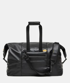 New Mandarina Duck ECO COATED Medium Duffel Bag Black