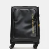 Fashion Mandarina Duck ECO COATED Medium Expandable Soft Trolley (4 Wheels) | cm 67 X 43 X 26/29 Black