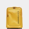 New Mandarina Duck ECO COATED Soft Trolley Backpack  (2 Wheels) | cm 52 X 38.5 X 18 DuckYellow