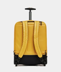 New Mandarina Duck ECO COATED Soft Trolley Backpack  (2 Wheels) | cm 52 X 38.5 X 18 DuckYellow