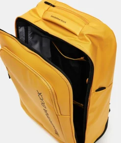 New Mandarina Duck ECO COATED Soft Trolley Backpack  (2 Wheels) | cm 52 X 38.5 X 18 DuckYellow