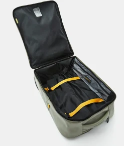 Hot Mandarina Duck ECO COATED Soft Trolley Backpack (2 Wheels) | cm 52 X 38.5 X 18 Mud