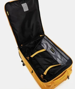 New Mandarina Duck ECO COATED Soft Trolley Backpack  (2 Wheels) | cm 52 X 38.5 X 18 DuckYellow