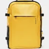 Discount Mandarina Duck ECO COATED Travel Backpack With Padded Shoulder Straps DuckYellow