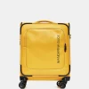 Clearance Mandarina Duck ECO COATED Trolley Soft Cabin (4 Wheels) | cm 55 X 40 X 20 DuckYellow