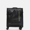 Best Mandarina Duck ECO COATED Trolley Soft Cabin (4 Wheels) | cm 55 X 40 X 20 Black