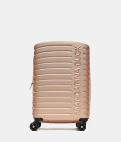 Sale Mandarina Duck FLYDUCK Expandable Cabin Trolley | cm 55X35X23/26 Champagne