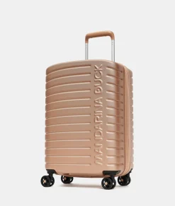 Sale Mandarina Duck FLYDUCK Expandable Cabin Trolley | cm 55X35X23/26 Champagne