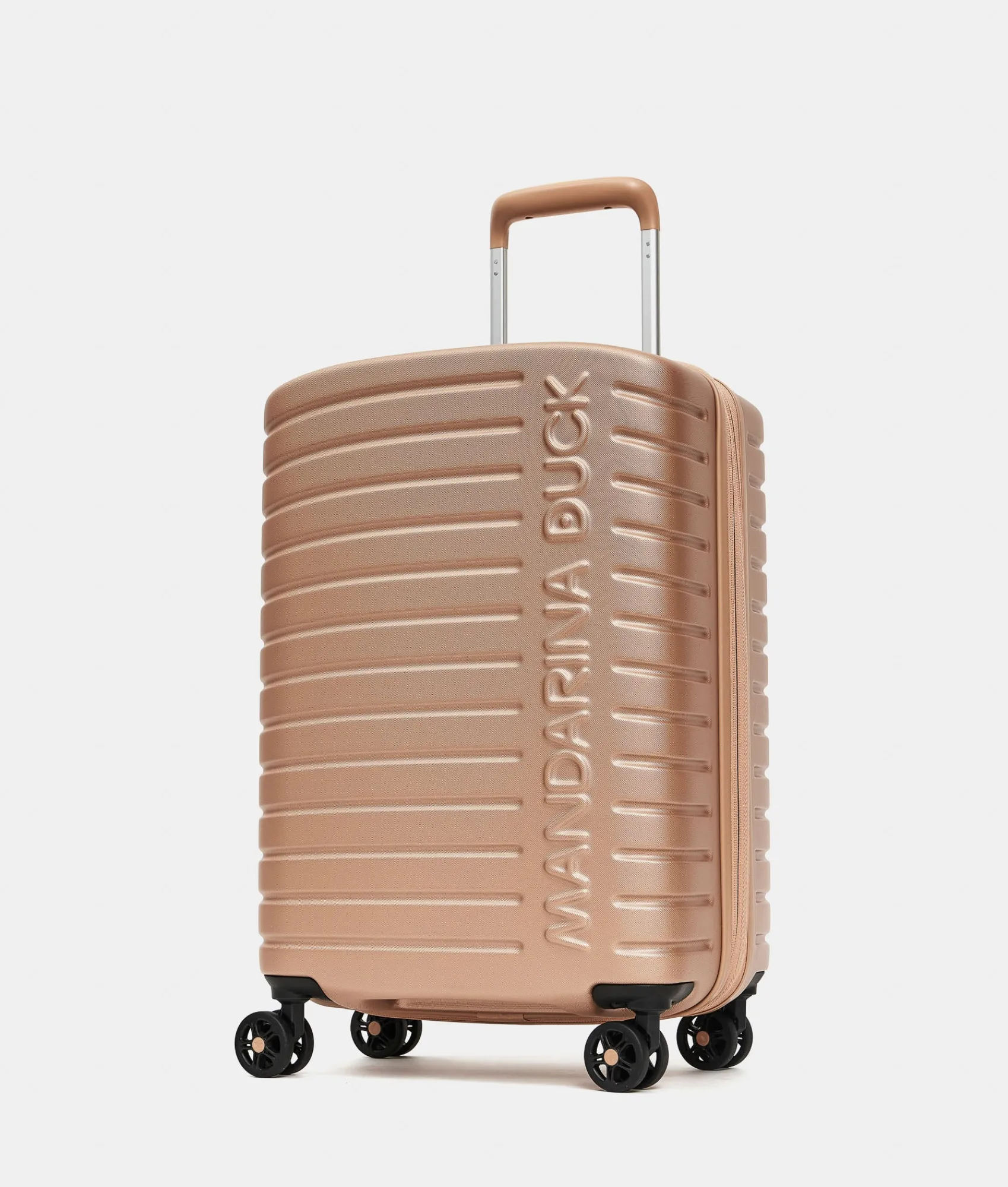 Sale Mandarina Duck FLYDUCK Expandable Cabin Trolley | cm 55X35X23/26 Champagne