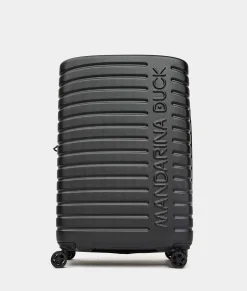 Online Mandarina Duck FLYDUCK Medium Expandable Trolley | cm 69X45X31/34 Black