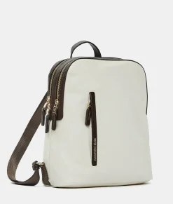 New Mandarina Duck HUNTER Backpack WhitecapGrey