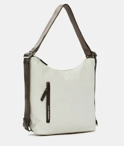Clearance Mandarina Duck HUNTER Medium Backpack Bag WhitecapGrey