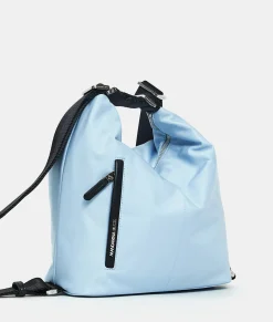 Outlet Mandarina Duck HUNTER Medium Backpack Bag Skyway&Black