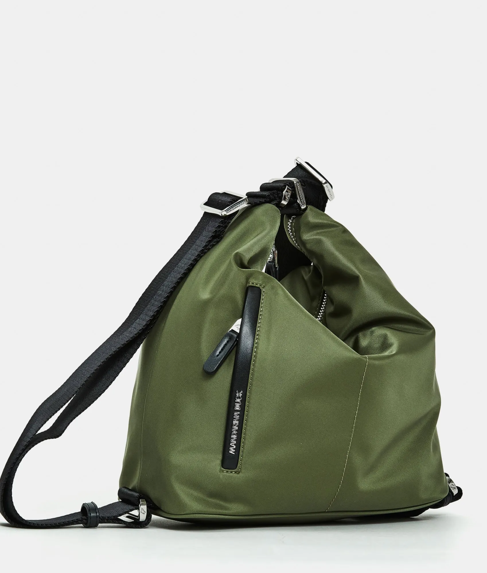 Sale Mandarina Duck HUNTER Medium Backpack Bag MilitaryGreen
