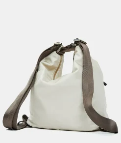Clearance Mandarina Duck HUNTER Medium Backpack Bag WhitecapGrey