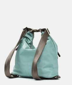 Fashion Mandarina Duck HUNTER Medium Backpack Bag IcebergGreen