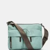 Fashion Mandarina Duck HUNTER Medium Crossbody Bag IcebergGreen