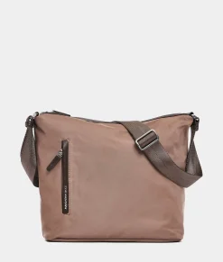 Fashion Mandarina Duck HUNTER Medium Crossbody Bag Beaver