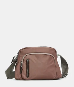 Fashion Mandarina Duck HUNTER Medium Crossbody Bag Beaver