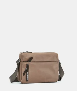 Clearance Mandarina Duck HUNTER Medium Crossbody Bag Beaver