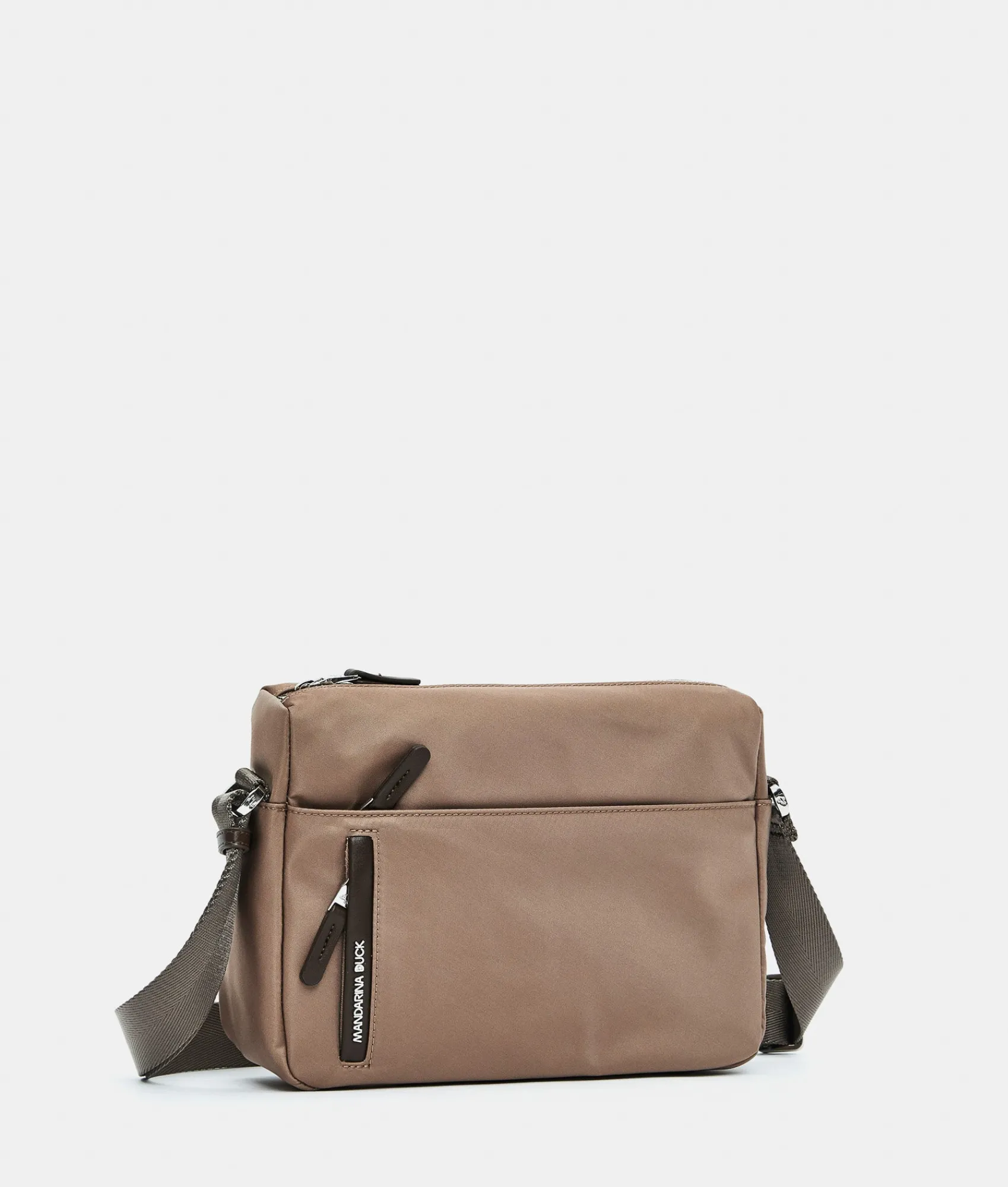 Clearance Mandarina Duck HUNTER Medium Crossbody Bag Beaver