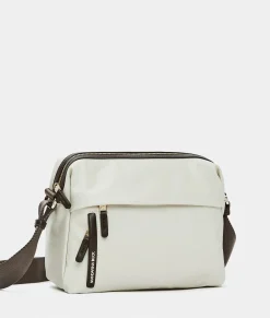 Online Mandarina Duck HUNTER Medium Crossbody Bag WhitecapGrey
