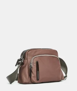 Fashion Mandarina Duck HUNTER Medium Crossbody Bag Beaver