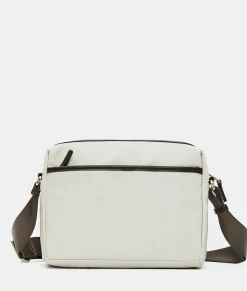 Online Mandarina Duck HUNTER Medium Crossbody Bag WhitecapGrey