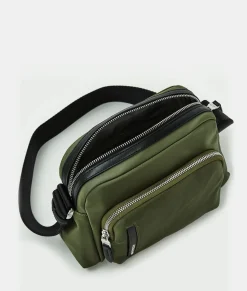 Best Mandarina Duck HUNTER Medium Crossbody Bag MilitaryGreen
