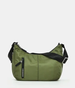 Online Mandarina Duck HUNTER Medium Expandable Crossbody Bag MilitaryGreen