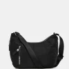 Outlet Mandarina Duck HUNTER Medium Expandable Crossbody Bag Black