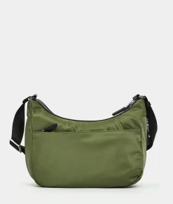 Online Mandarina Duck HUNTER Medium Expandable Crossbody Bag MilitaryGreen