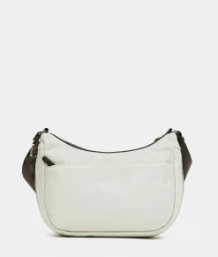 Best Mandarina Duck HUNTER Medium Expandable Crossbody Bag WhitecapGrey